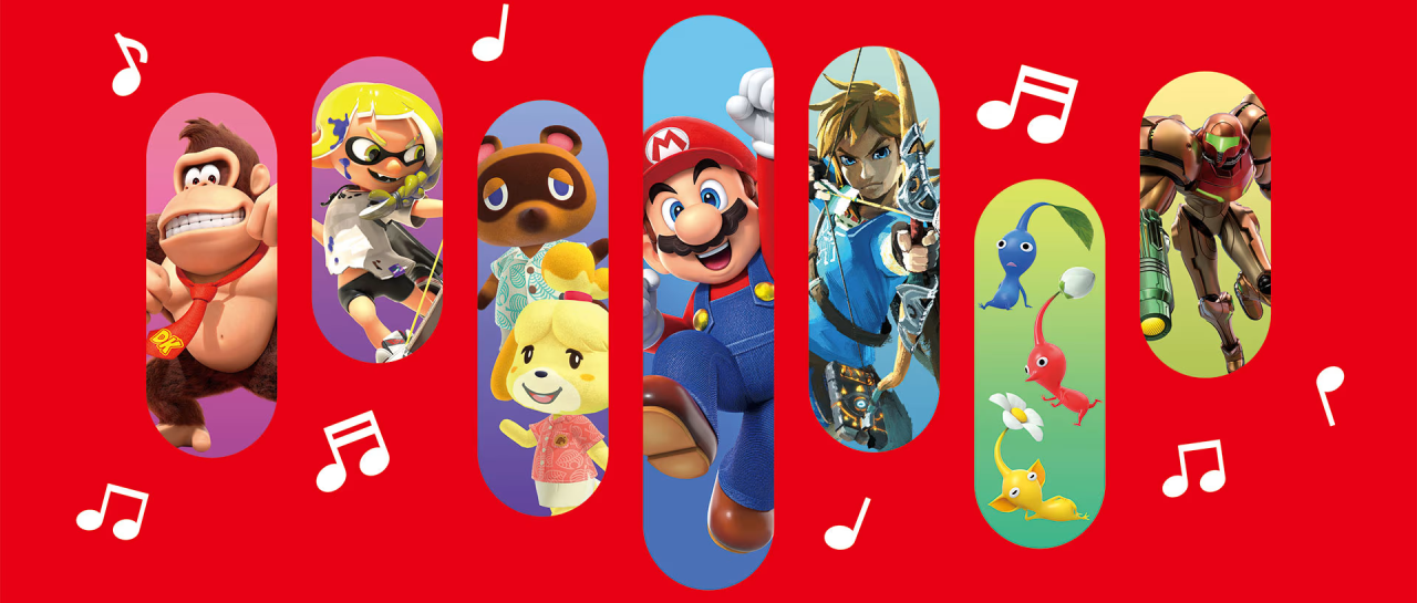 Franquicia olvidada llega a la app de Nintendo Music