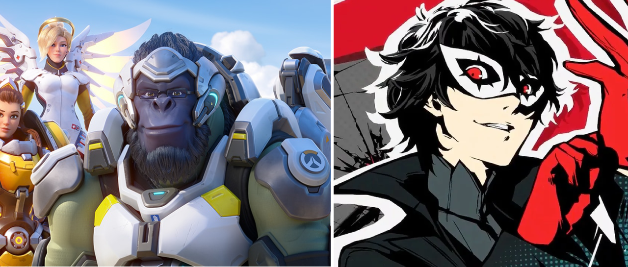 Anuncian colaboración de Persona 5 con Overwatch 2