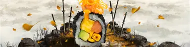 Anuncian colaboración de Sushi Roll con Ghost of Yotei en México