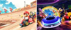 Comparan las ventas de Mario Kart World con Sonic Racing: CrossWorlds