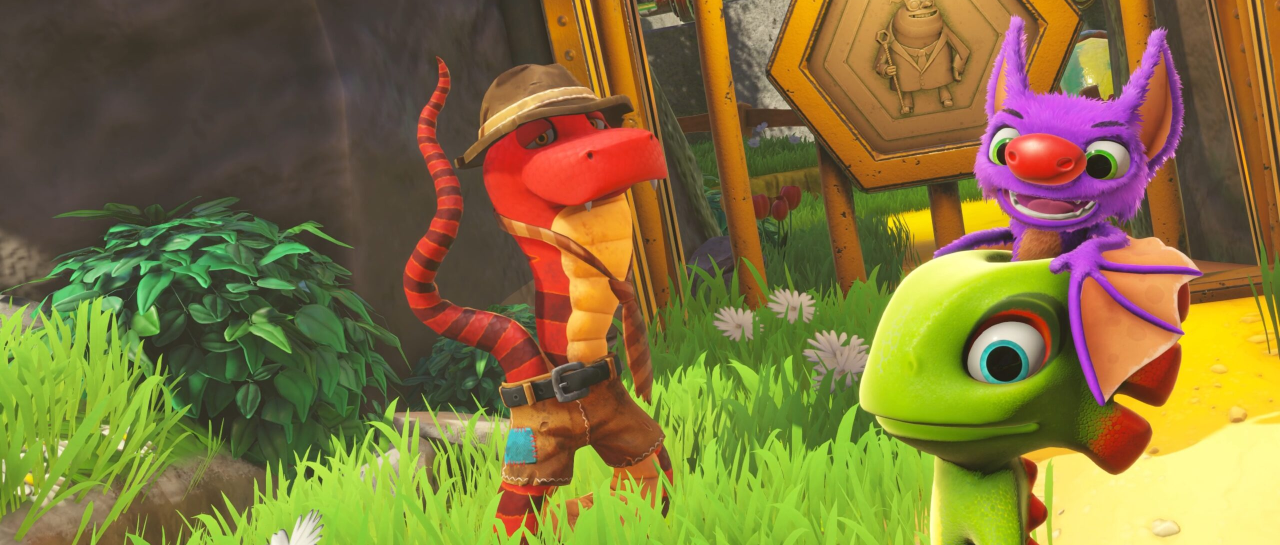 Comparativa de Yooka-Replaylee en consolas Switch