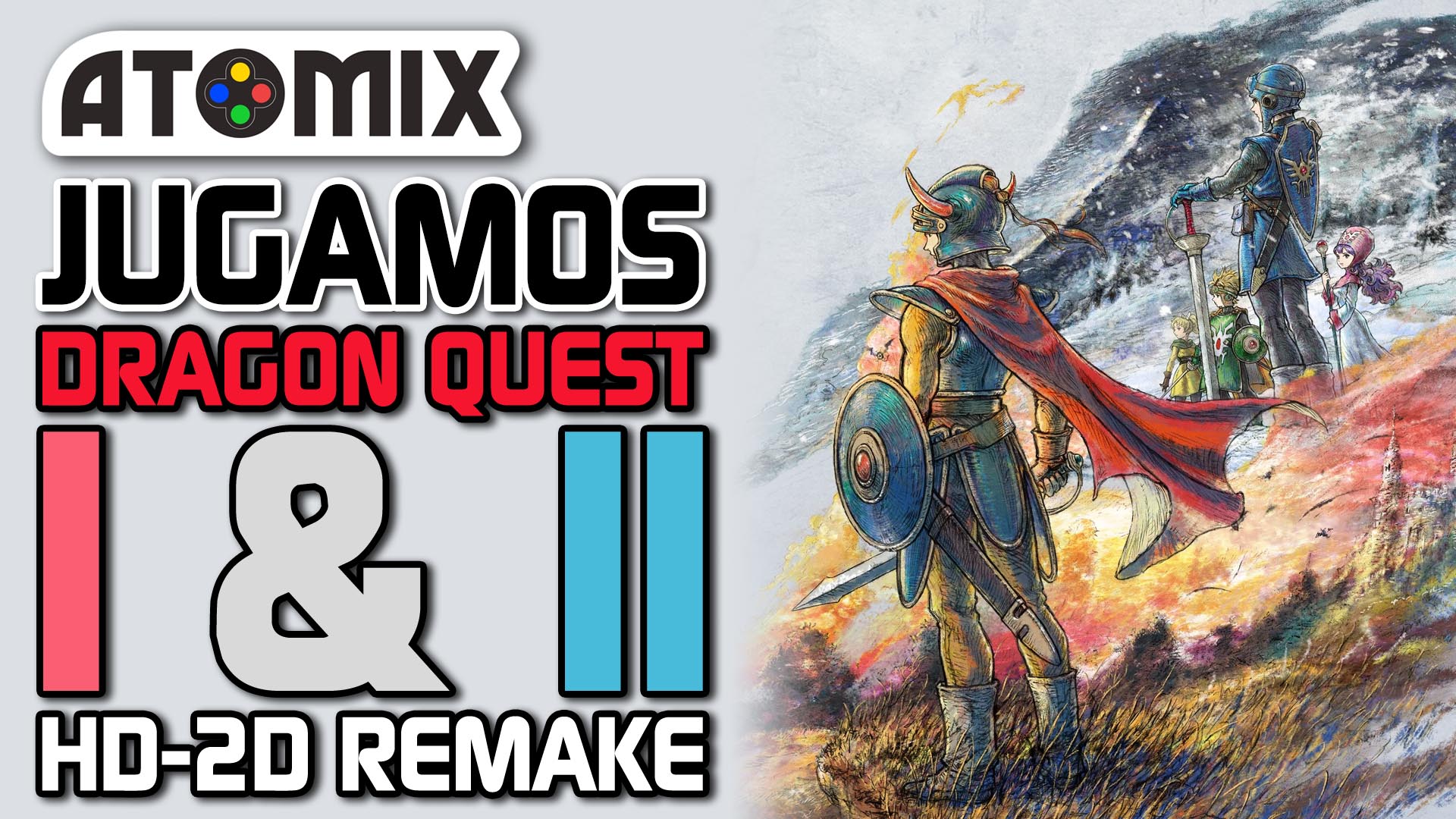Dragon Quest I & II HD-2D Remake – ¡Bellísimos!