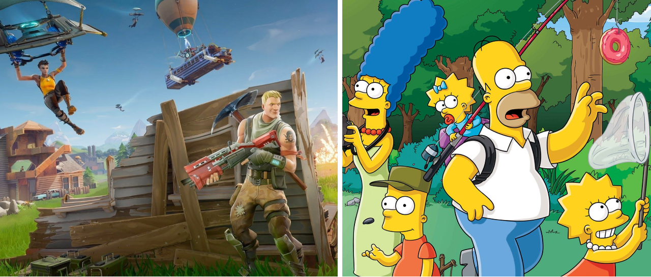 Los Simpson llegarían pronto a Fortnite