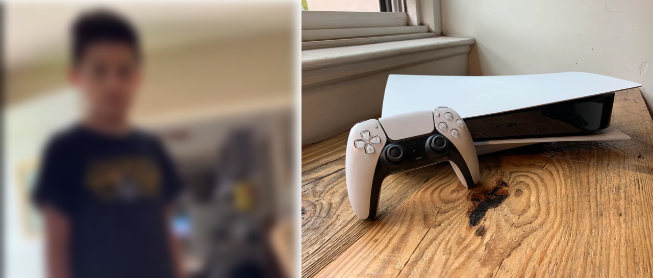 Niño amenaza a su papá por no comprarle un PlayStation