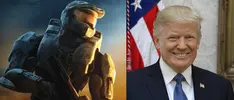 Publican imagen de Trump como Master Chief en la Casa Blanca