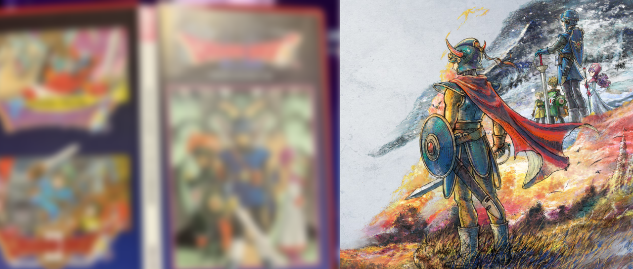 Dragon Quest I & II HD-2D Remake tendrá portada reversible