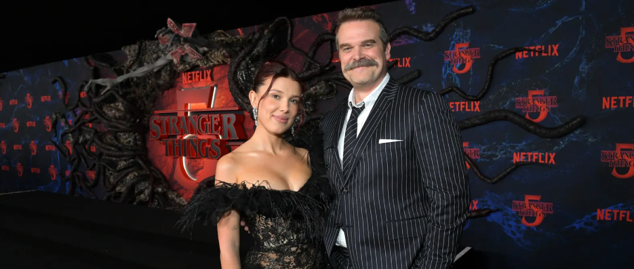 Millie Bobby Brown y David Harbour desmienten rumores de acoso