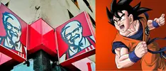 Anuncian nueva colaboraci&oacute;n de Dragon Ball con KFC