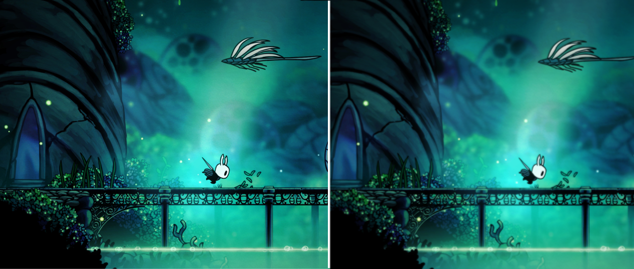 Comparan Hollow Knight de Switch 2 con la versión de Switch
