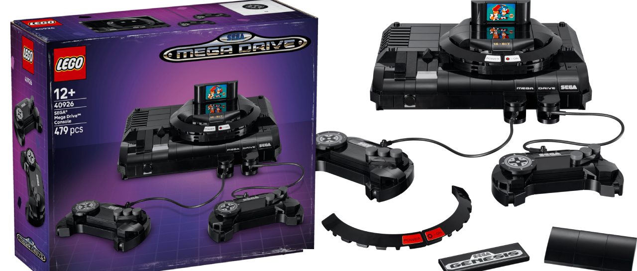 LEGO revela set de consola SEGA Genesis