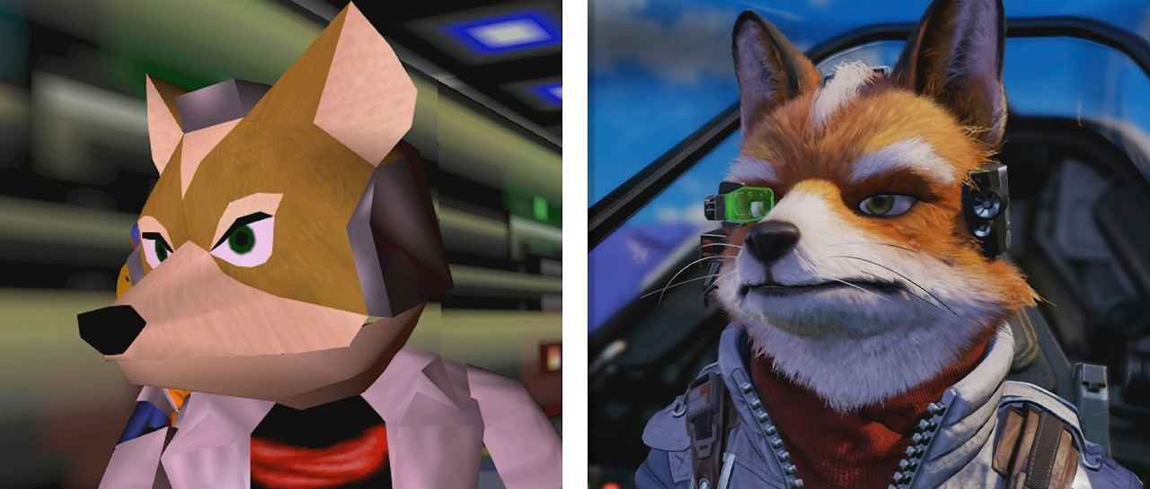 Comparativa nos muestra c&oacute;mo se ve Star Fox de N64 y Switch 2