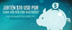 Recibe $10 dólares por cada $50 que gastes en la PSN Store