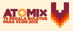 ¡Atomix te regala boletos para VCON 2013!