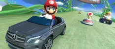 De lujo Mario Kart 8 con su primer DLC: el increíble Mercedes-Benz GLA