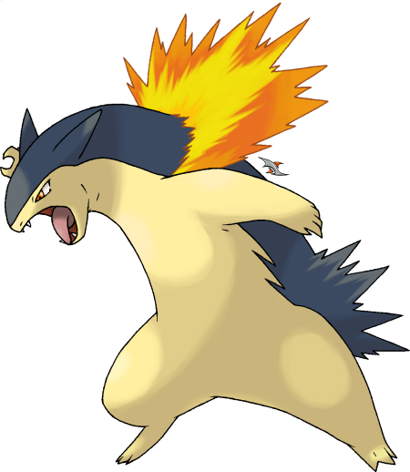 Typhlosion pokemon pokeweek