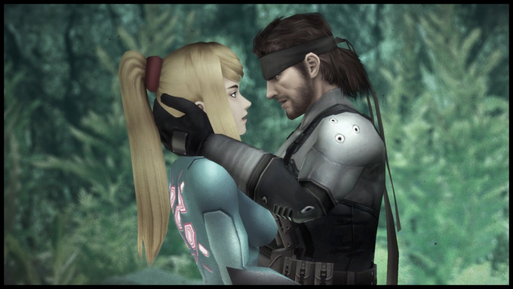 snake-zero-suit-samus-fanart-love-smash-bros