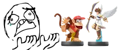 ¡¿Más?! Surgen Amiibos defectuosos de Pit y Diddy Kong