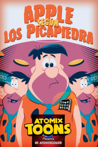 Atomix Toons: Apple según los Picapiedra