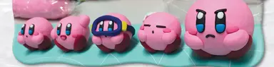 Tú también puedes hacer tu propio Kirby de plastilina