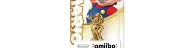 El Amiibo de Mario Dorado es real y será exclusivo de una tienda