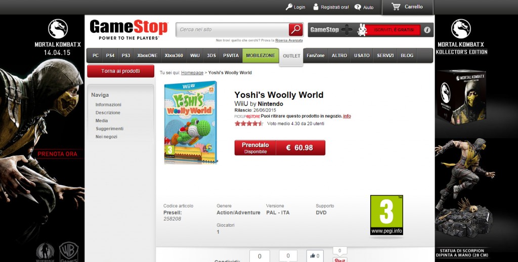 YoshisWoolyWorld_It