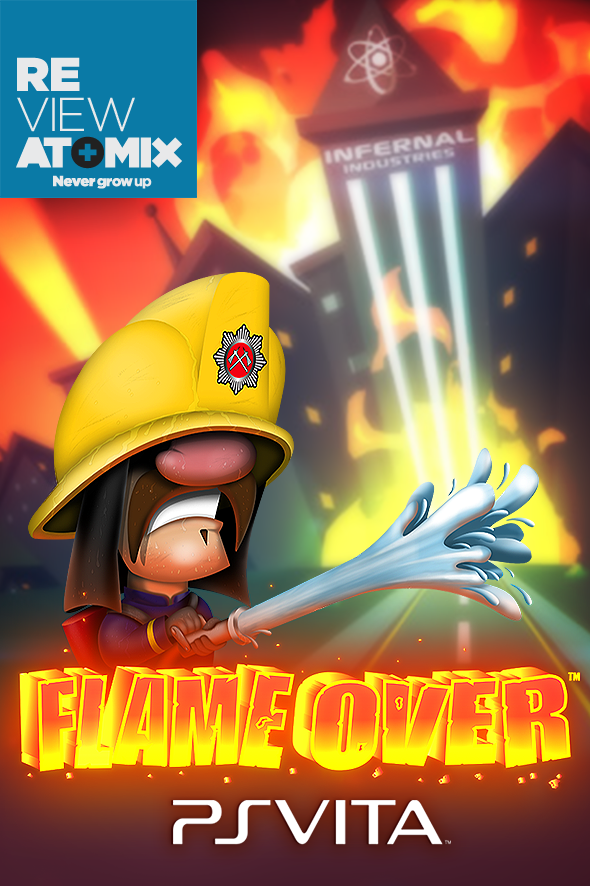 atomix_review_flame_over_ps_vita_playstation_bombero_fuego_incendio_juego