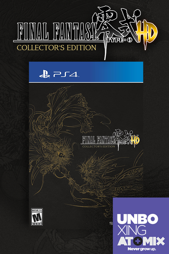 atomix_unboxing_final_fantasy_type-0_hd_collectors_edition_ace_square_enix_edicion_coleccion_playstation_xbox_sony_microsoft