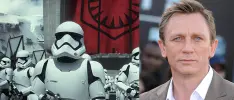 ¿Daniel Craig como stormtrooper en Star Wars: The Force Awakens?