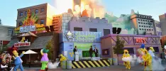 ¡Yahoo! Los Simpson invaden Universal Studios con su propio Springfield