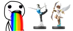 Nintendo reabastecerá los amiibos de Pit y Wii Fit Trainer en América
