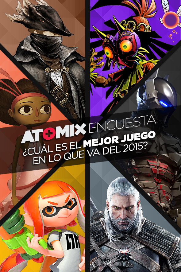 atomix_encuesta_mejor_juego_lo_que_va_2015_splatoon_witcher_batman_zelda_bloodborne_broken_age_ori_axiom_verge