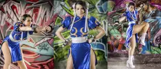 Así es como se vería Chun-Li con un poco de toque latino