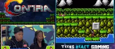 A ver chavos, ¡¿qué no saben jugar Contra?!