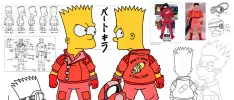 Cuando los universos de Akira y Los Simpson chocan: Bartkira