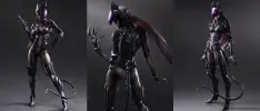 Y sí, la Catwoman de Tetsuya Nomura se sigue viendo impresionante