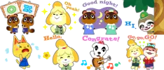 ¡Animal Crossing llegó a Line!