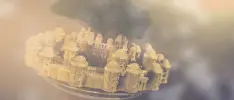Un paseo por Laputa cortesía de Minecraft