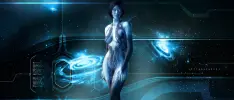 ¿Por qué Cortana aparece semidesnuda en Halo?