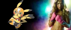 La sensual peleadora Ronda Rousey se pone a entrenar como Pikachu