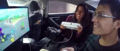 Echa la reta de Mario Kart 8 mientras viajas en el taxi... de Perú