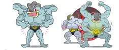 ¡Viviste engañado! Machoke y Machamp nunca han usado ropa