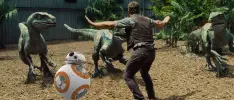 Jurassic World lanza increíble felicitación para Star Wars: The Force Awakens