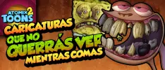 Atomix Toons: Caricaturas que no querrás ver mientras comas