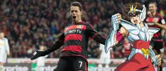 Chicharito se declara fan de los Caballeros del Zodiaco
