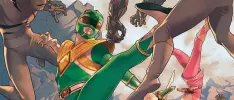 Así de poderosos se verán los Power Rangers en su nuevo cómic
