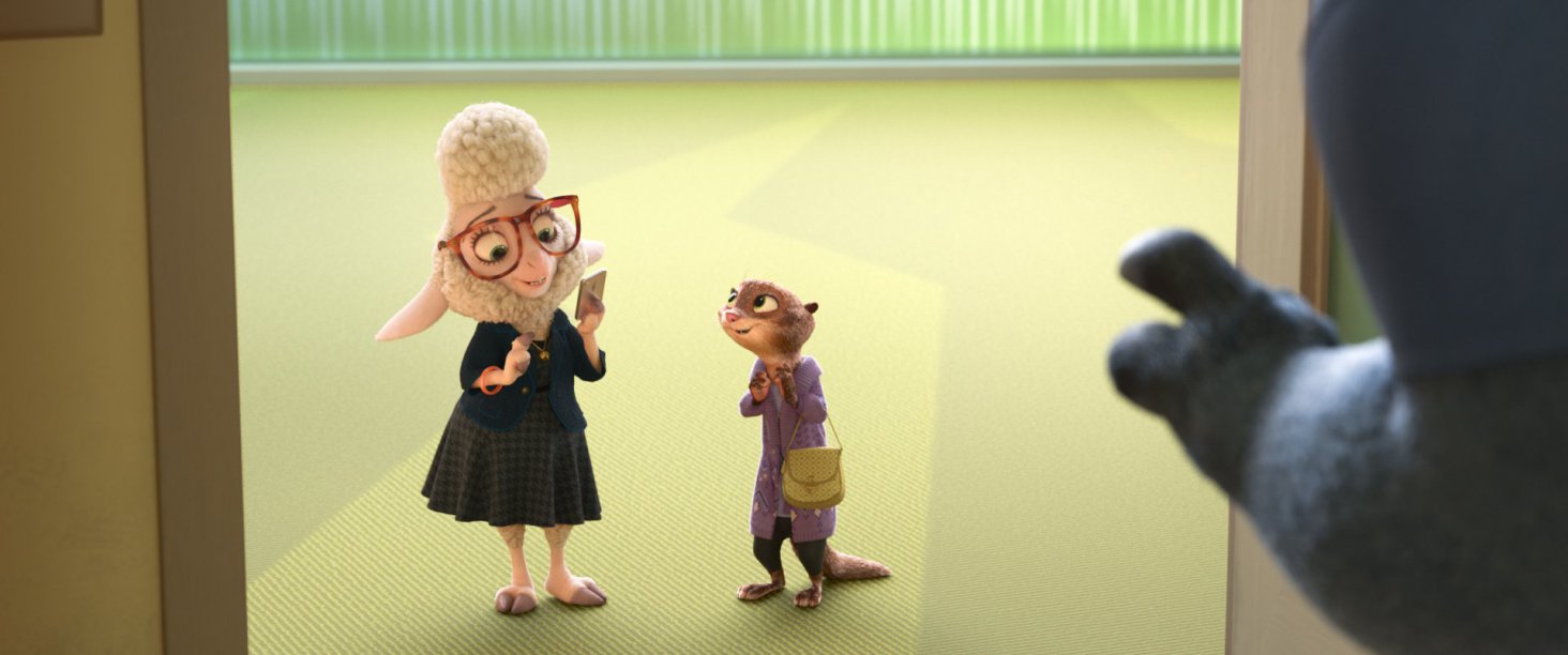Zootopia-Bellwether-and-Mrs-Otterton