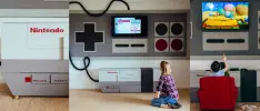 Nada dice retro como este increíble NES Home Theater