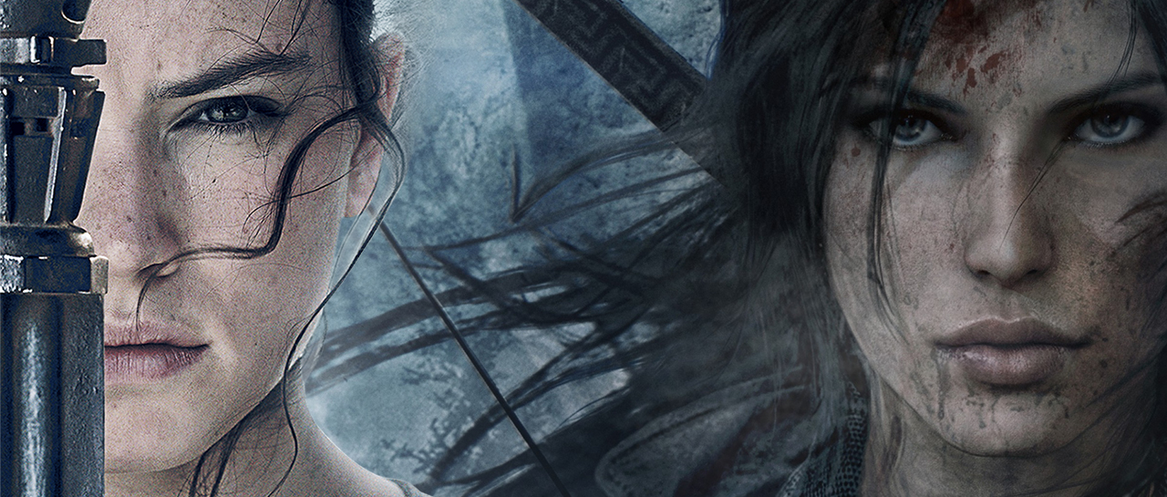 LaraCroftRayStarWars