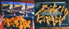 Y tú, ¿aceptarías el reto de las alitas picantes de Dark Souls III?