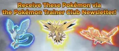 ¡Atentos! Ya inicio la distribución gratuita de Articuno, Zapdos y Moltres